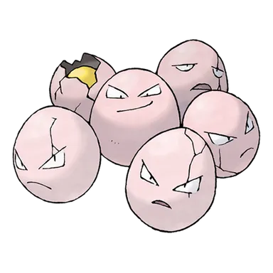 official artwork of exeggcute